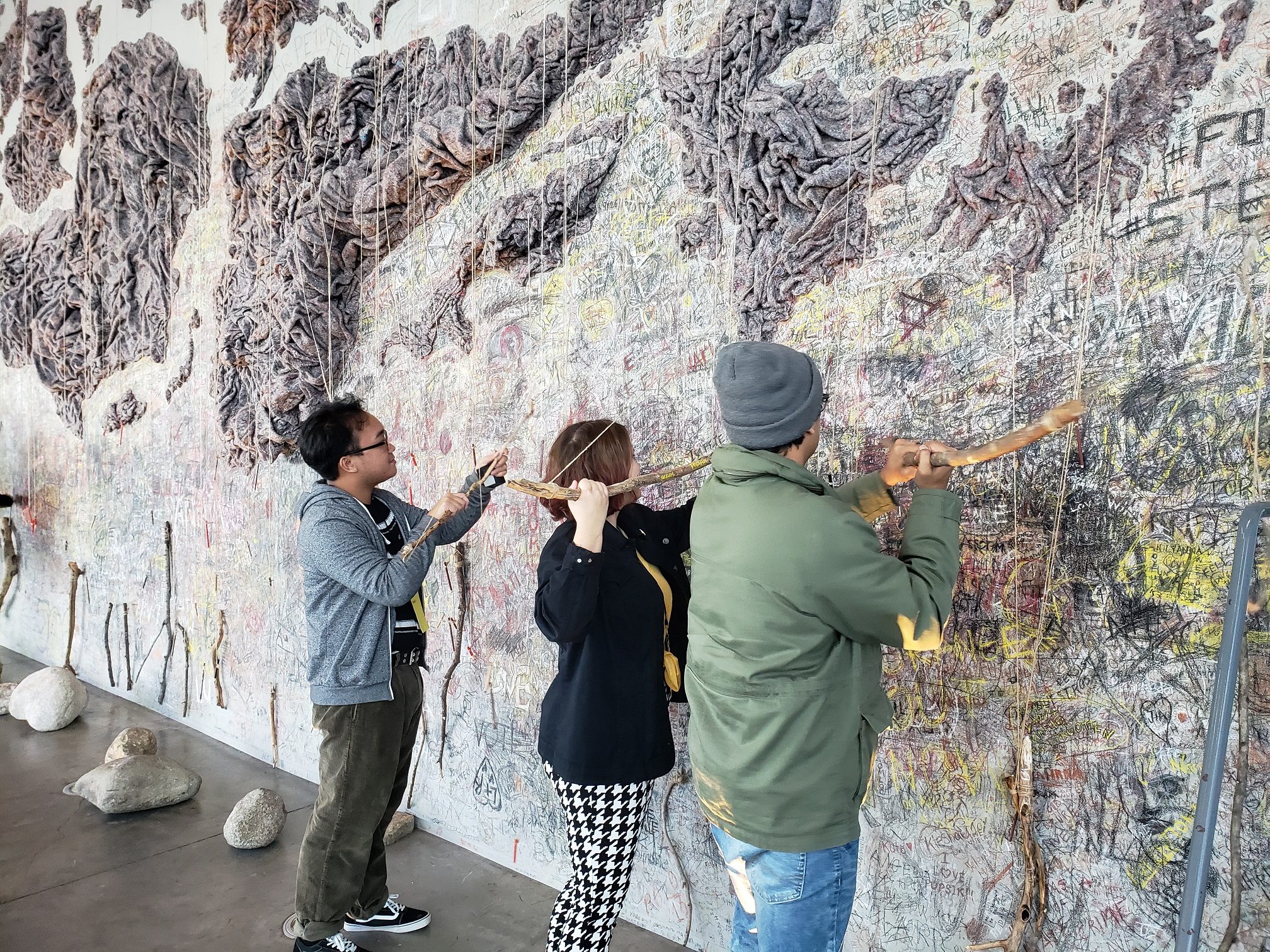 Teen Council members