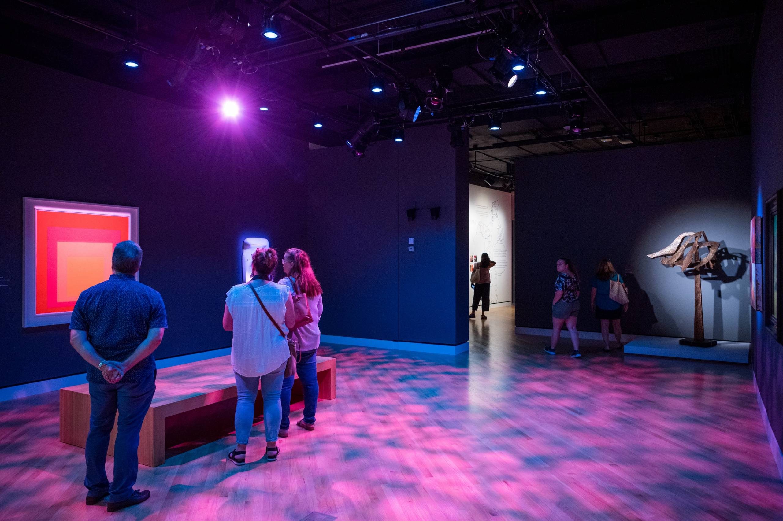 Art and Nature room in Crystal Bridges at 10