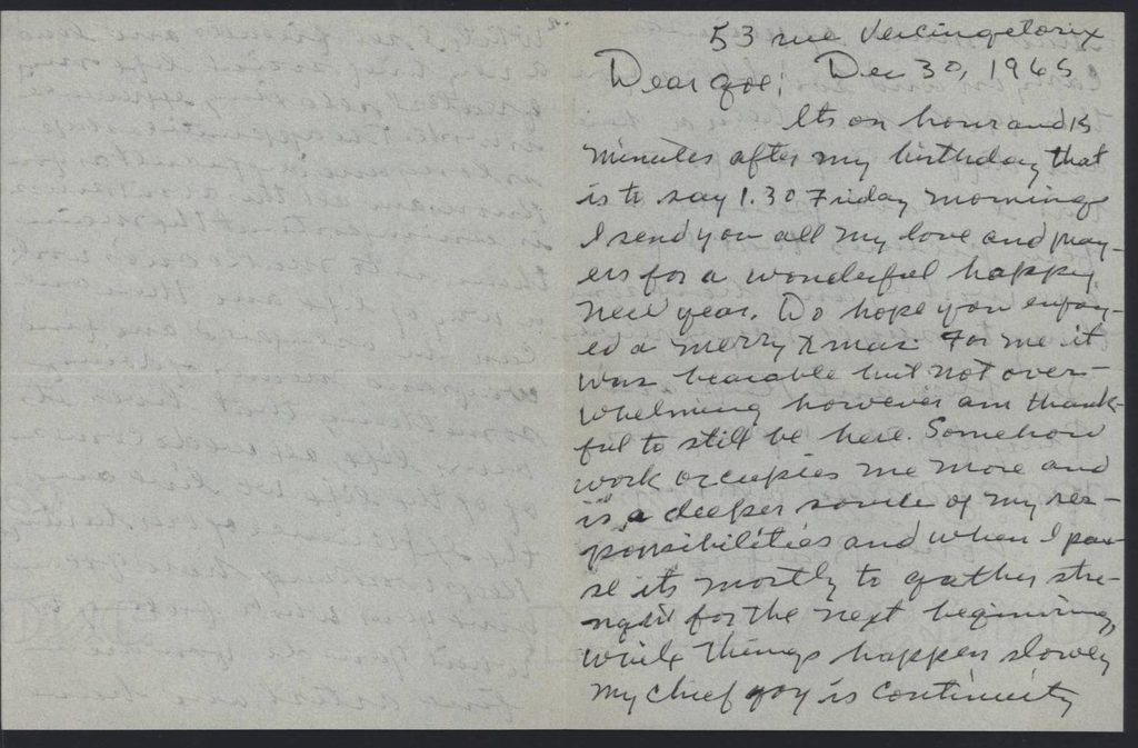 a letter written in black ink and cursive