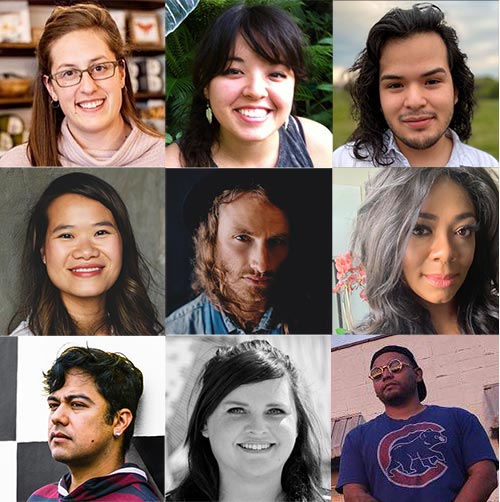 Postcard Connecting Campaign artists