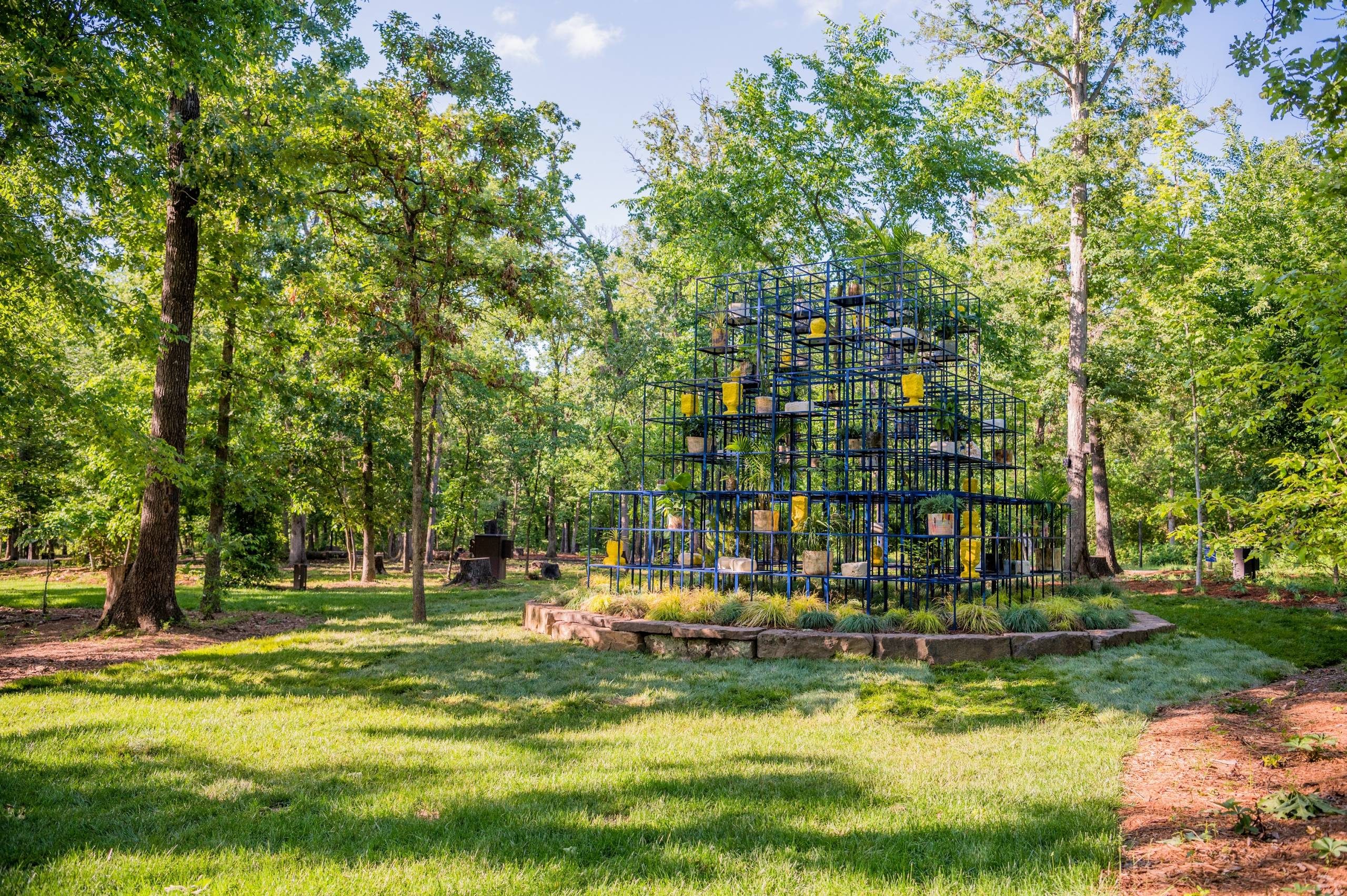 Rashid Johnson installation, The Bruising: For Jules, The Bird, Jack and Leni