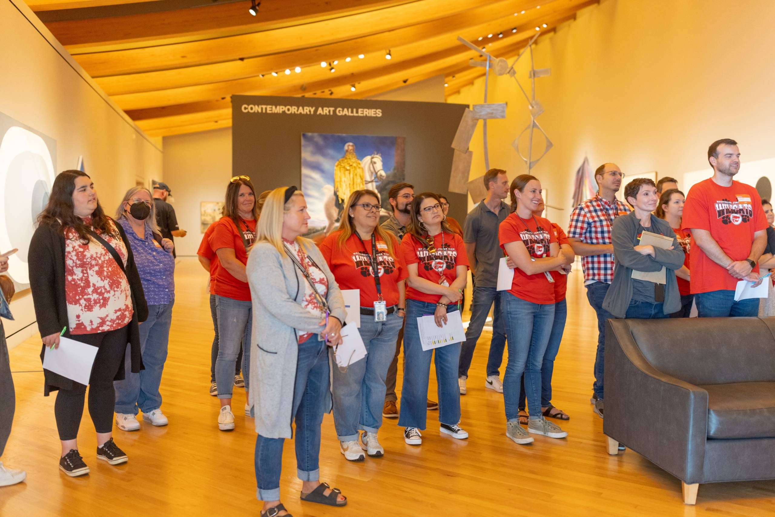 Educators participate in Crystal Bridges' School Partnership Pilot Program