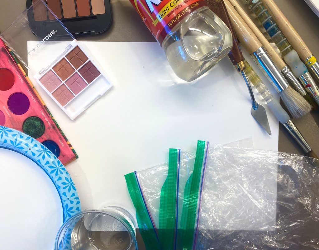 make your own watercolor activity materials