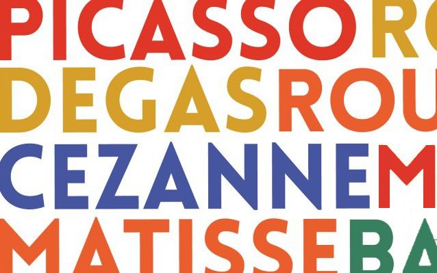 Picasso, Degas, Cezanne, Matisse, etc.